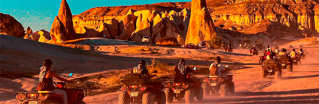 Gün batımı atv turları göreme