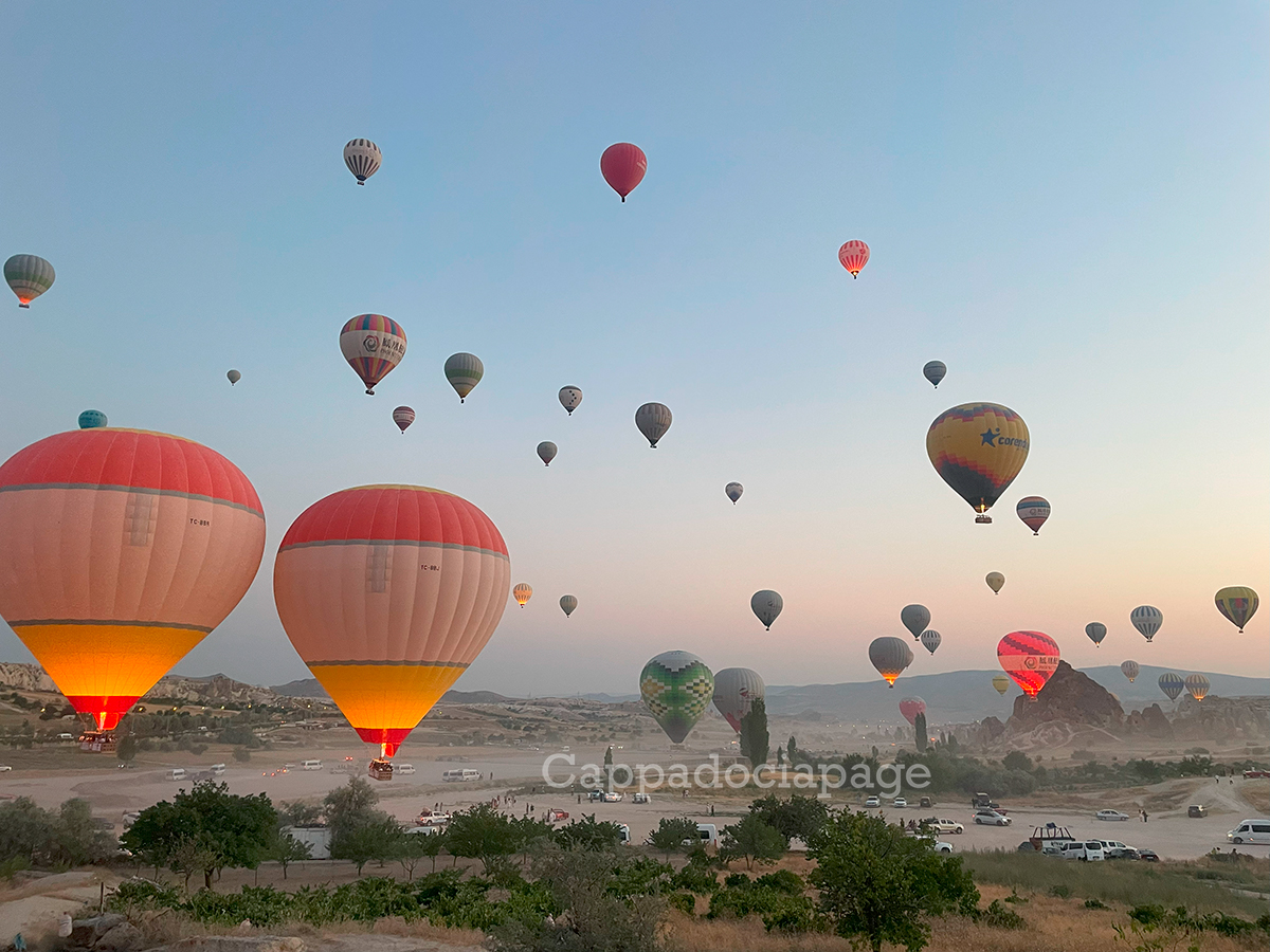 gün doğumu balon uçuşu