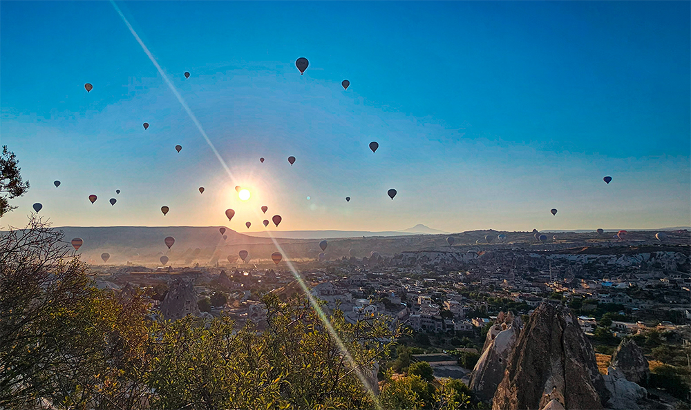 Kapadokya Balon Kalkışı Nereden İzlenir